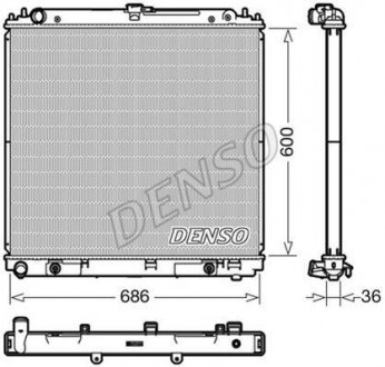 Конденсер DENSO DRM46042 (фото 1)