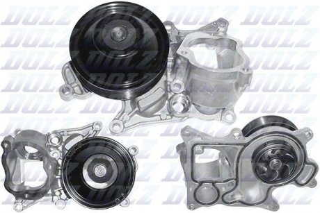 Водяний насос BMW 1/3/5/X1/X3 "1.6-2.5D "07>> DOLZ B250