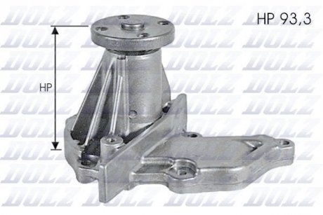 Насос системи охолодження DOLZ F133