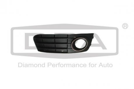 Решетка противотуманной фары с отверстием левая Audi A4 (07-15) DPA 88070732202