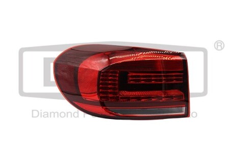 Фонарь левый наружный LED VW Tiguan (07-) DPA 99451794702