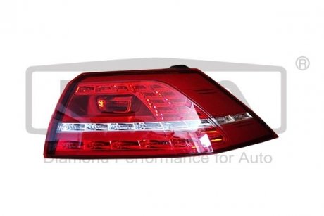 Фонарь праый наружный LED VW Golf (12-) DPA 99451800202 (фото 1)