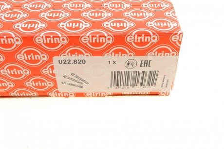 Болти головки блоку циліндрів (комплект) ELRING 022.820