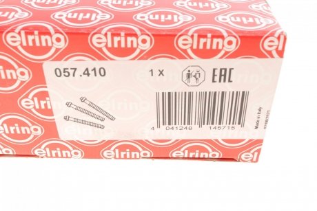 Болти головки блоку циліндрів (комплект) ELRING 057.410 (фото 1)