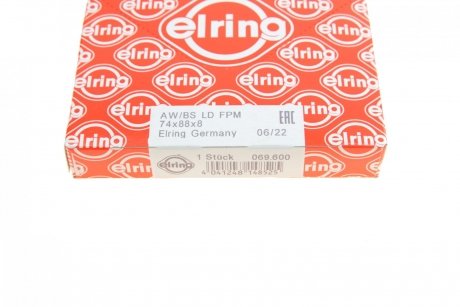 Ущільнююче кільце ELRING 069.600 (фото 1)