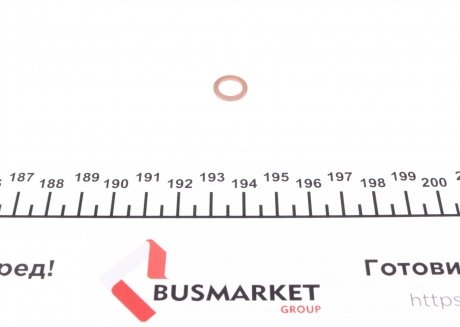 Кольцо уплотнительное (8x12x1mm) ELRING 104.000 (фото 1)