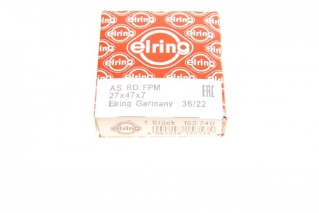 Сальник розподільчого валу ELRING 153.740 (фото 1)