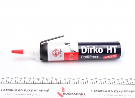 Герметик Dirko-S HT Profi Press (-60°C +300°C) 200ml ELRING 471.501