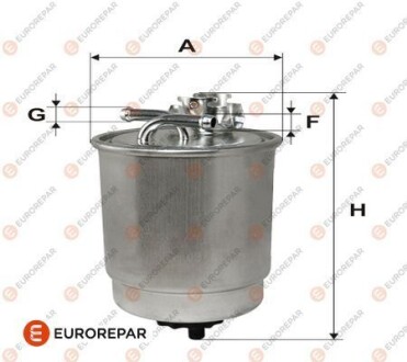 ФІЛЬТР ПАЛИВНИЙ ДИЗЕЛЬНИЙ EUROREPAR E148105