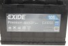 АКБ 6СТ-105 R+ (пт850) (необслуж)(315х175х205) Premium EXIDE EA1050 (фото 2)