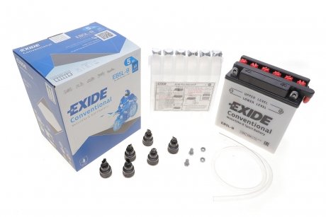 Стартерна батарея (акумулятор) EB5L-B EXIDE EB5LB