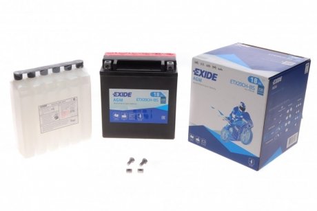 Стартерна батарея (акумулятор) ETX20CH-BS EXIDE ETX20CHBS