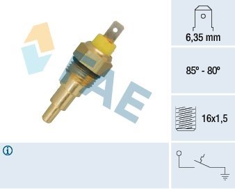 Термовимикач вентилятора FAE 37630