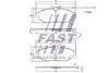 Колодки тормозные дисковые передние CITROEN JUMPER 94-02, FIAT DUCATO 94-02 FAST FT29007 (фото 2)