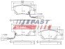 Колодки тормозные дисковые задние FORD TRANSIT 06-14 FAST FT29523 (фото 1)