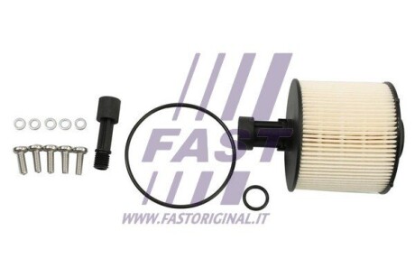 Фільтр паливний 1.5DCI 8V RENAULT Kangoo 08-17, Kangoo 09-17, Duster 17-, Clio IV 12-19, Dokker 12-21, Captur 13-20; MERCEDES-BENZ Citan 12-21; NISSAN Note 12-20, Micra K14 17-, NV200 10-; DACIA Logan 12-22, Duster 10-17, Dokker 12-21, Sandero 13-20, FAST FT39313