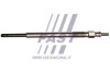 Свічка розжарювання 11V (M8x1) Citroen/Ford/Peugeot Focus, Fiesta, Fusion 1.4 1.6 2.0 TDCi 04-, 206,307 1.4 HDi 01-, C2, C3 1.4 HDi 1.4 HDi 16V 02- FAST FT82738 (фото 1)