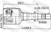 ШРКШ внутр. R 33z/33z26 DUSTER 1.5-2.0 11- FEBEST 2411DUSTMTRH (фото 2)