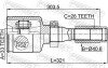 ШРКШ внутр. R 40.6x321 DUSTER 1.5-2.0 11- 26z/33z FEBEST 2411-DUSTRH (фото 2)