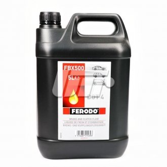 Тормозная жидкость DOT4 5L FERODO FBX500 (фото 1)
