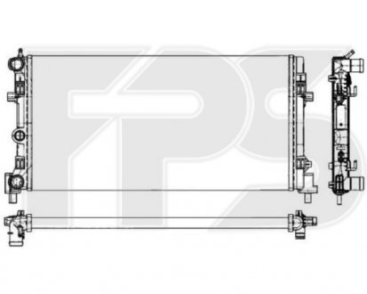 Радіатор охолодження FPS FP 74 A854