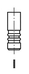 Клапан IN Opel Omega B 1,8/2,0 16V 94- (32*6*102,1) FRECCIA R4649/SCR (фото 1)