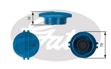 Кришка радіатора Gates RC228