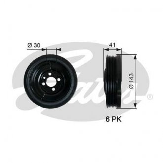 Шків Gates TVD1031