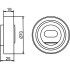 Натяжний ролик GMB GT80390 (фото 4)