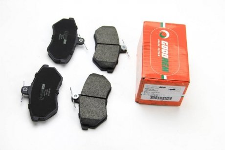 Гальмівні колодки перед. Caddy II/Golf IV 91-06 (TRW) GOODREM RM1256