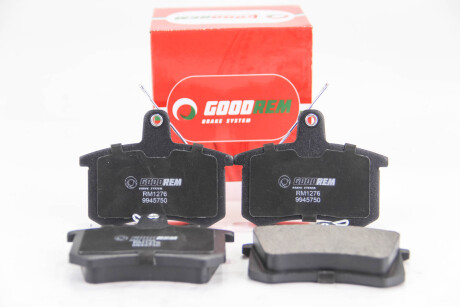 Колодки гальмівні задн. Audi 100/80/A4/A6/A8 (84-08) GOODREM RM1276