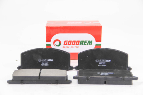 Колодки гальмівні перед. Camry/Carina/Celica/Corolla/Tercel (83-02) GOODREM RM1327