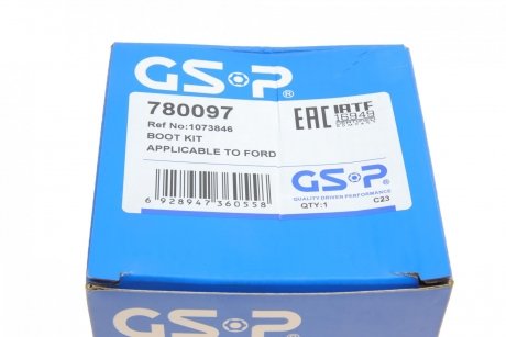 Комплект пильника РШ шарніра GSP 780097 (фото 1)