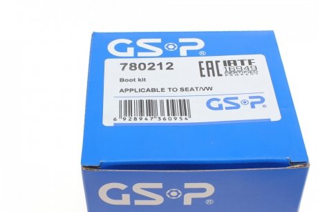 Комплект пильника РШ шарніра GSP 780212