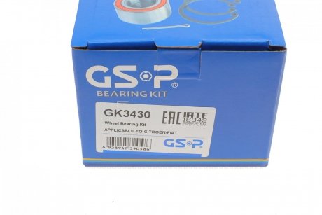 Підшипник маточини (комплект) GSP GK3430 (фото 1)