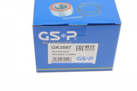 Підшипник маточини (комплект) GSP GK3997