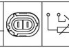 Датчик температури охолоджувальної рідини HELLA 6PT009309-501 (фото 2)