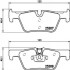 Гальмівні колодки дискові зад. BMW 3 (F30/F31) 12-/1 118 (F20) 10- HELLA 8DB 355 019-971 (фото 1)