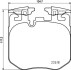 Колодки гальмівні, дискове гальмо HELLA 8DB355039461 (фото 1)