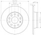 Диск гальмівний зад. (271.8x48,3) Audi A3 09-/Seat Leon 05- HELLA 8DD 355 116-971 (фото 1)