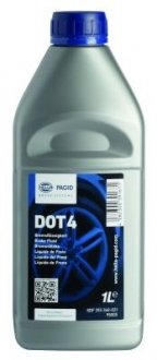 Гальмівна рідина DOT4 (1L) HELLA 8DF355360-021