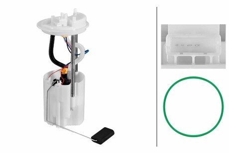 Блок подачі палива HELLA 8TF358306821