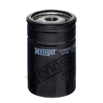 Фільтр масляний Ford Fiesta/Focus/Mondeo 1.25-2.0 90- Volvo C30/S40/V50 1.6 01/05-/Mazda 2 1.25 03- HENGST FILTER H14W23