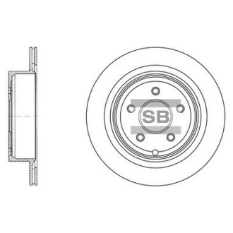 Диск гальмівний Hi-Q (SANGSIN) SD4209