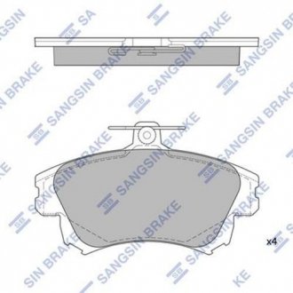 Кт. Гальмiвнi колодки Hi-Q (SANGSIN) SP1530