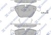 Комплект гальмівних колодок з 4 шт. дисків Hi-Q (SANGSIN) SP2163 (фото 1)