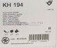 Комплект ГРМ 1.9TDI Caddy 04-/T5 03-/Golf IV/V/Passat 01-/Jetta 05- HUTCHINSON KH194 (фото 5)