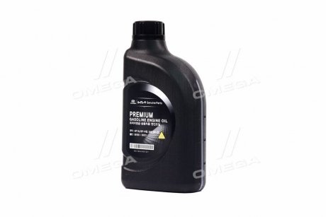 Масло ДВС 5W-20 1 л Premium Gasoline SL/GF-3 п/с Mobis Hyundai/Kia/Mobis 05100-00121