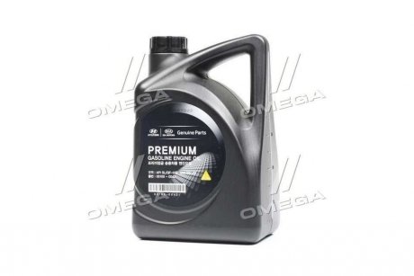 Масло ДВС 5W-20 4 л Premium Gasoline SL/GF-3 п/с Mobis Hyundai/Kia/Mobis 05100-00421