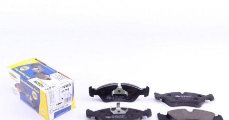 Колодки тормозные дисковые передние OPEL KADETT E (39, 49) 85-91; OPEL VECTRA B (36) 95-02 ICER 180758